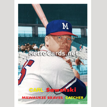 1953J Johnston Cookie Milwaukee Braves RetroCard Set – RetroCards