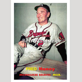 Fred Haney  Atlanta braves, Braves, Major league baseball teams