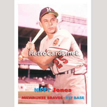 1957 milwaukee braves jersey