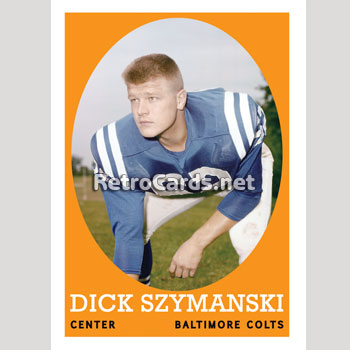 1960T Sherman Plunkett Baltimore Colts – RetroCards