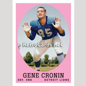 : Topps 1960 Gil Mains Card #49 Detroit Lions Murray State :  Sports & Outdoors