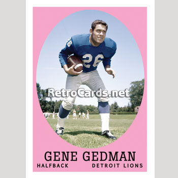 : Topps 1960 Gil Mains Card #49 Detroit Lions Murray State :  Sports & Outdoors