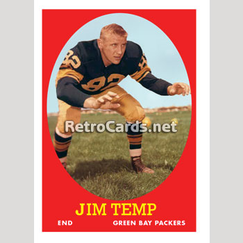 1959T Jim Taylor Green Bay Packers – RetroCards