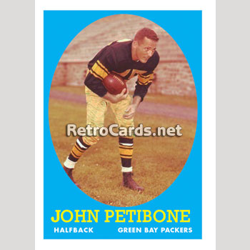 1962T Ray Nitschke Green Bay Packers – RetroCards