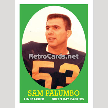 1958T Ray Nitschke Green Bay Packers – RetroCards