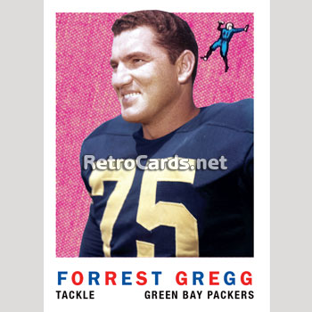 1968T Forrest Gregg Green Bay Packers – RetroCards