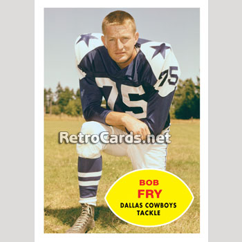 1960T Bill Butler Dallas Cowboys – RetroCards