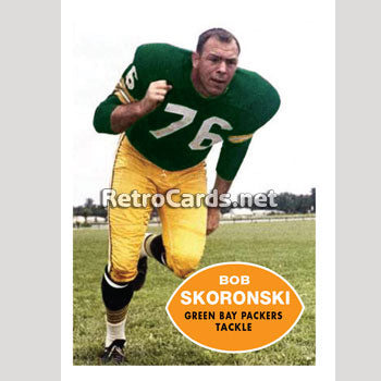 1960T Green Bay Packers RetroCards Set • series 2