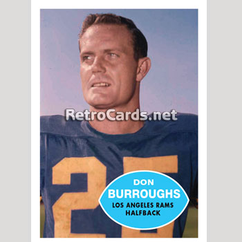 1966P Los Angeles Rams RetroCards Set