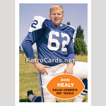 1960T Jack Patera Dallas Cowboys – RetroCards