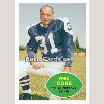 1961F Jack Patera Dallas Cowboys – RetroCards