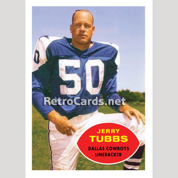 1960T Nate Borden Dallas Cowboys – RetroCards