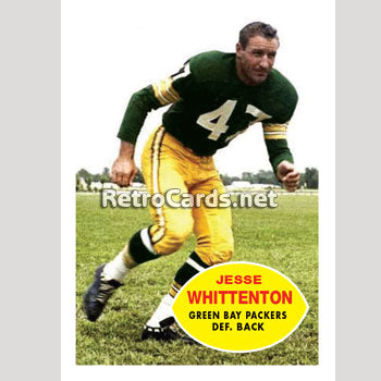 1960T Bill Forester Green Bay Packers – RetroCards