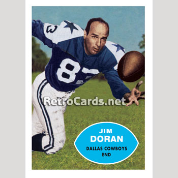 1960T Nate Borden Dallas Cowboys – RetroCards