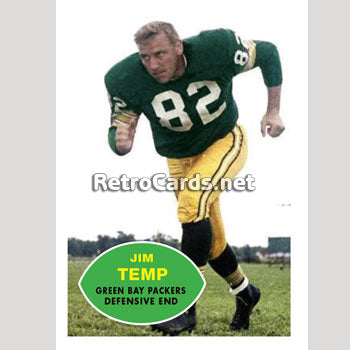 1960T Henry Jordan Green Bay Packers – RetroCards