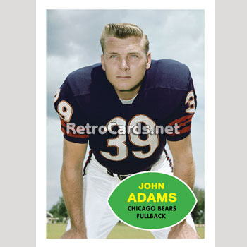 1960T Larry Strickland Chicago Bears – RetroCards