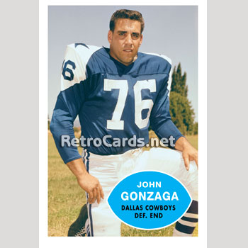 1961F Jack Patera Dallas Cowboys – RetroCards