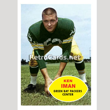 1960T Bill Forester Green Bay Packers – RetroCards