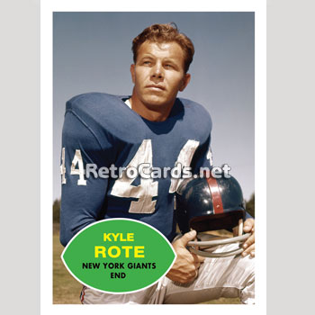 1960T NFL RetroCards Set • Series 2