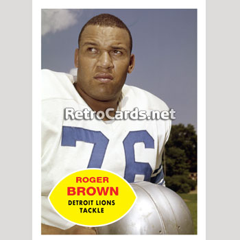 1960T John Gordy Detroit Lions – RetroCards