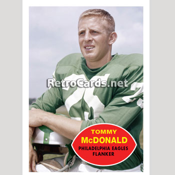 1960T Norm Van Brocklin Philadelphia Eagles – RetroCards