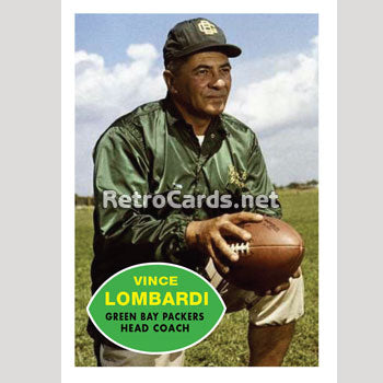 1960T Green Bay Packers RetroCards Set • series 2