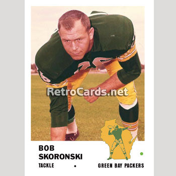 1960T Ray Nitschke Green Bay Packers – RetroCards