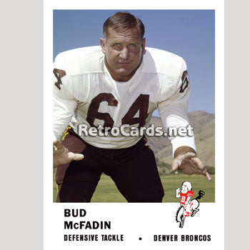 1961F Don Chelf Buffalo Bills – RetroCards