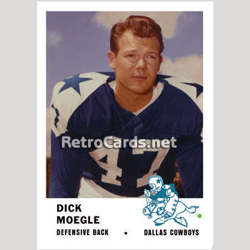 1961F Glynn Gregory Dallas Cowboys – RetroCards