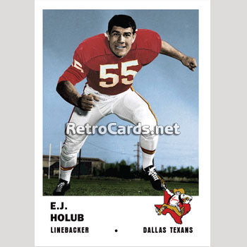 : 1960 Fleer # 59 Sherrill Headrick Dallas Texans (Chiefs)  (Football Card) VG Texans (Chiefs) TCU : Collectibles & Fine Art