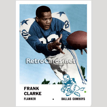 1961F Dallas Texans RetroCards Set