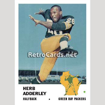 1966P Green Bay Packers RetroCards Set