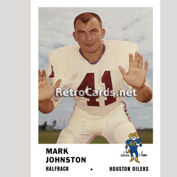 1961F Don Chelf Buffalo Bills – RetroCards