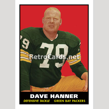 1961F Green Bay Packers RetroCards Set