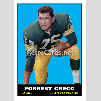 1961 Topps Green Bay Packers Team Football Card #47