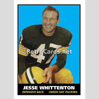 1967P Green Bay Packers RetroCards Set