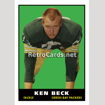 1965P Dave Hanner Green Bay Packers – RetroCards