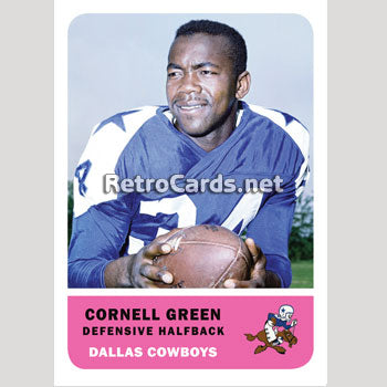 1972 Topps Cornell Green  Dallas cowboys images, Dallas cowboys