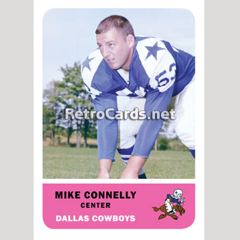 1965 Philadelphia Mike Connelly #45 - Dallas Cowboys - Vintage GD