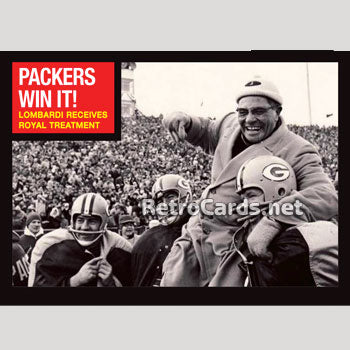 1966T Green Bay Packers RetroCards Set