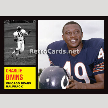 1968T Chicago Bears RetroCards Set