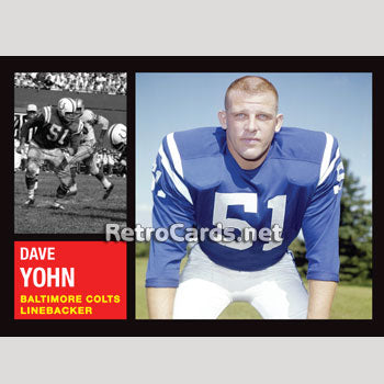 Dave Yohn nfl jersey