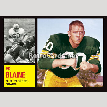 1962T Ray Nitschke Green Bay Packers – RetroCards