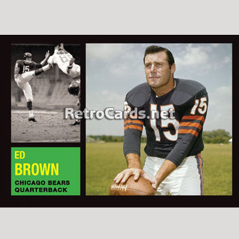 1962T Chicago Bears RetroCards Team Set