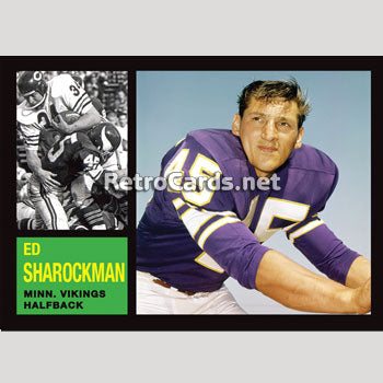 1962T Paul Dickson Minnesota Vikings – RetroCards