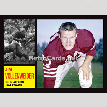 1962T John Thomas San Francisco 49ers – RetroCards