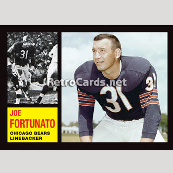 1962T Chicago Bears RetroCards Team Set