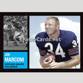 1962T Bo Farrington Chicago Bears – RetroCards