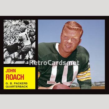 1962T Ray Nitschke Green Bay Packers – RetroCards