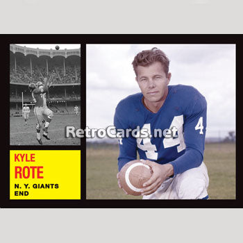 1962T NFL RetroCards Set • Series 1